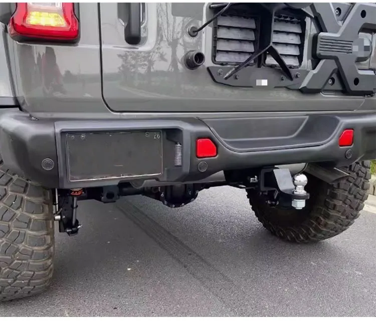 10th Para-choque Traseiro de Aço Alumínio para Jeep Wrangler