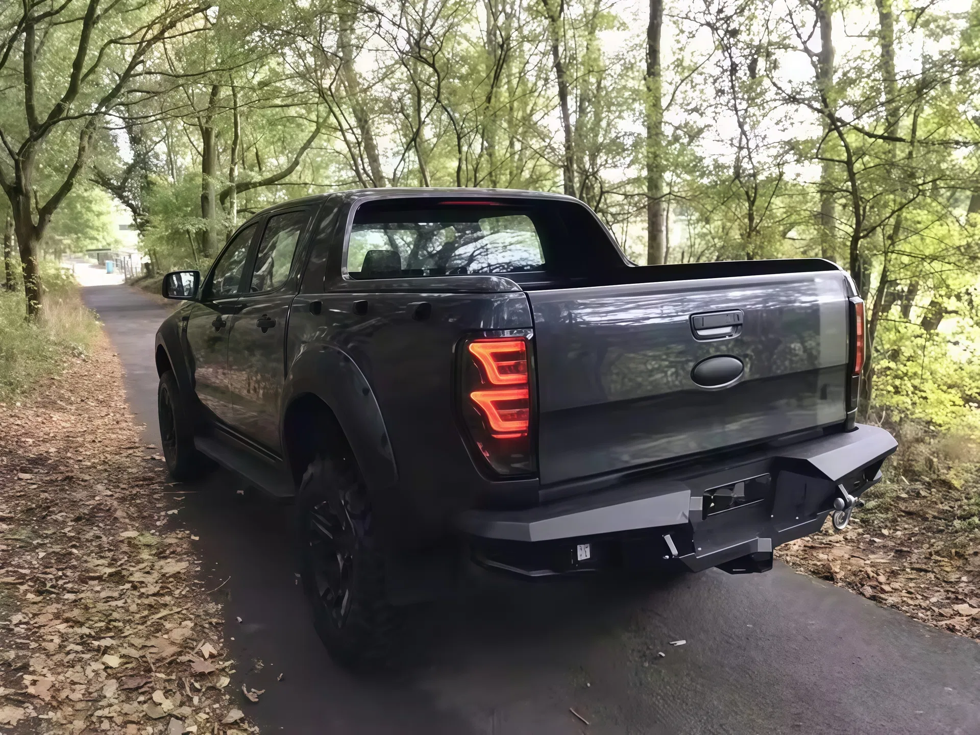 Caminhonete 4X4 Acessórios para Carros Sistemas de Carroceria Aço Para-choque Frontal Barra de Bull para Toyota Hilux Revo Rocco 2015 2022