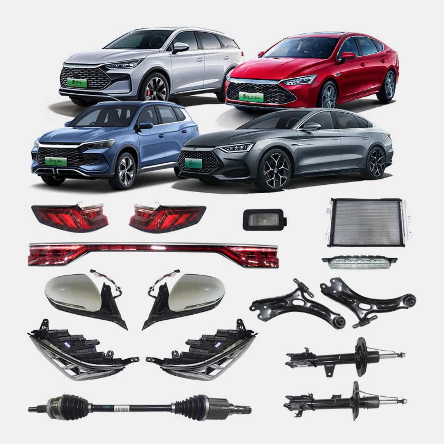 Peças de Reposição para Carros Byd Song Plus EV Parachoque Peça de Reposição para Carro OEM Nova Placa de Proteção Inferior do Parachoque para Veículo Elétrico