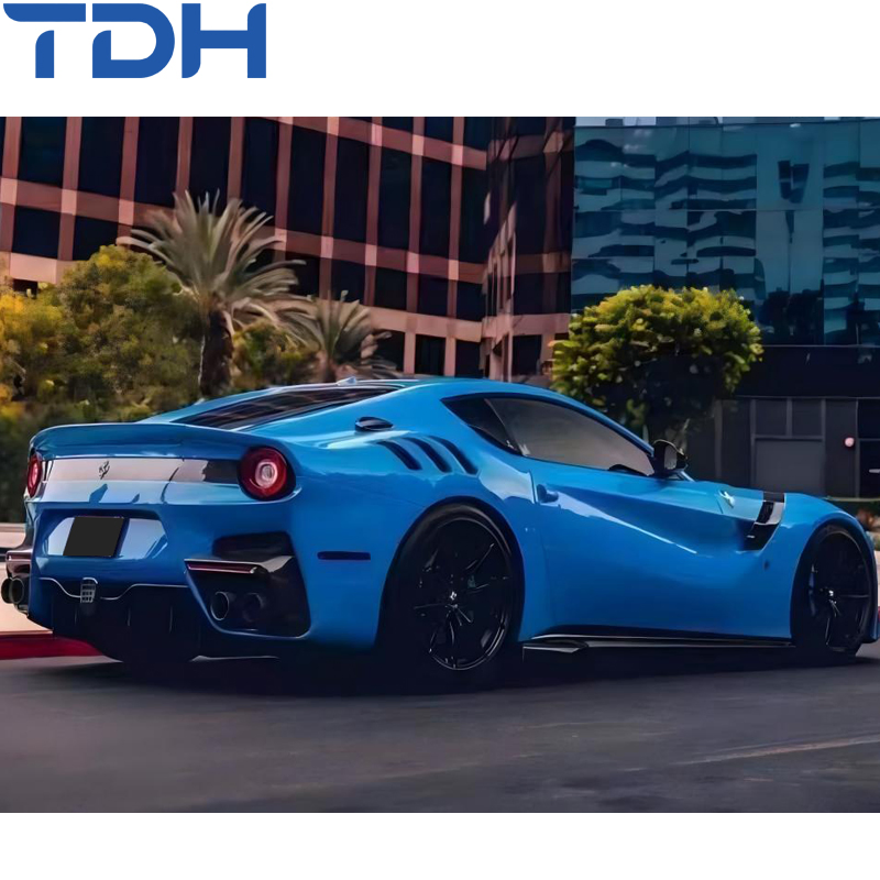 Para-choque de Carbono de Alta Qualidade para Ferrari F12 Modificado para Estilo Tdf Para-choque Rar com Peças de Carro em Fibra de Carbono