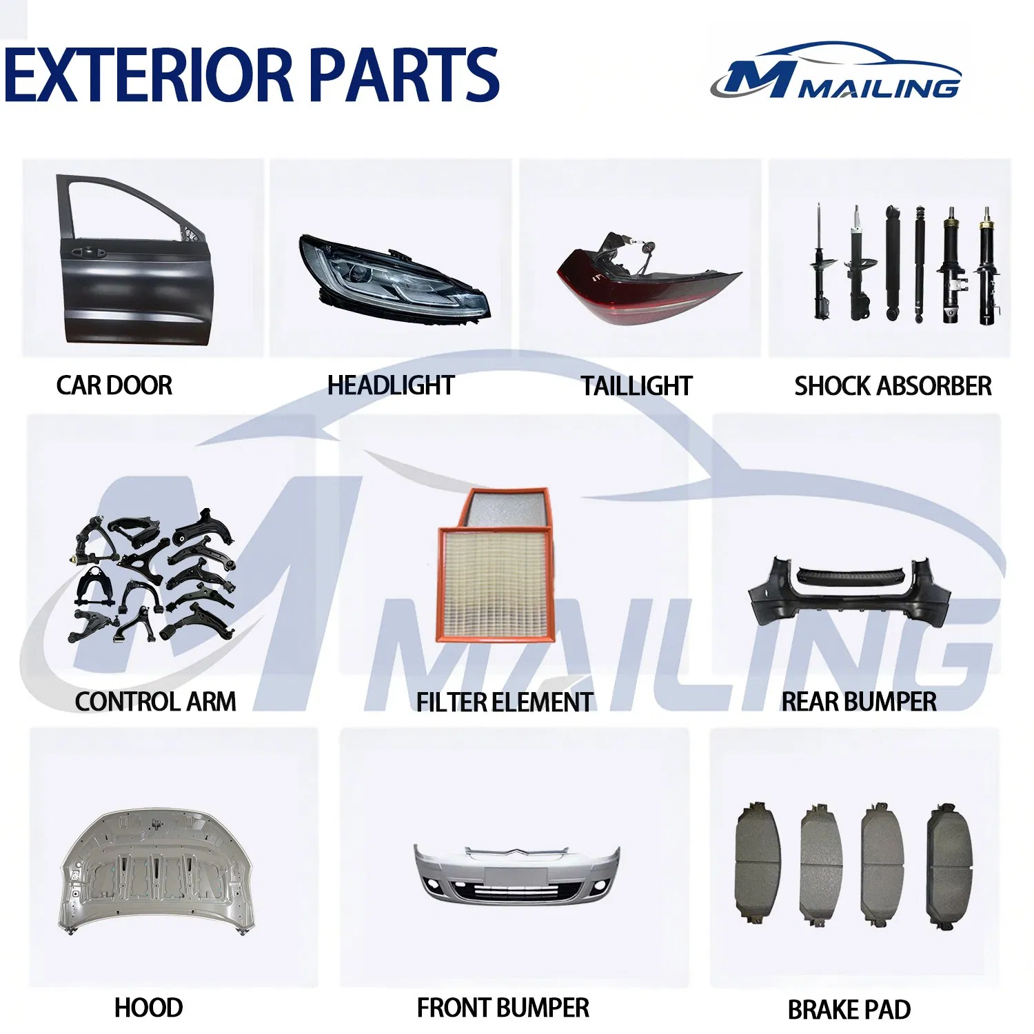 Vendendo Peças Automotivas de Alta Qualidade para Byd Parts Destroyer 05 Decoração Interior e Exterior da Carro Chassi Peças de Reposição Auto Peças Genuínas para Veículos