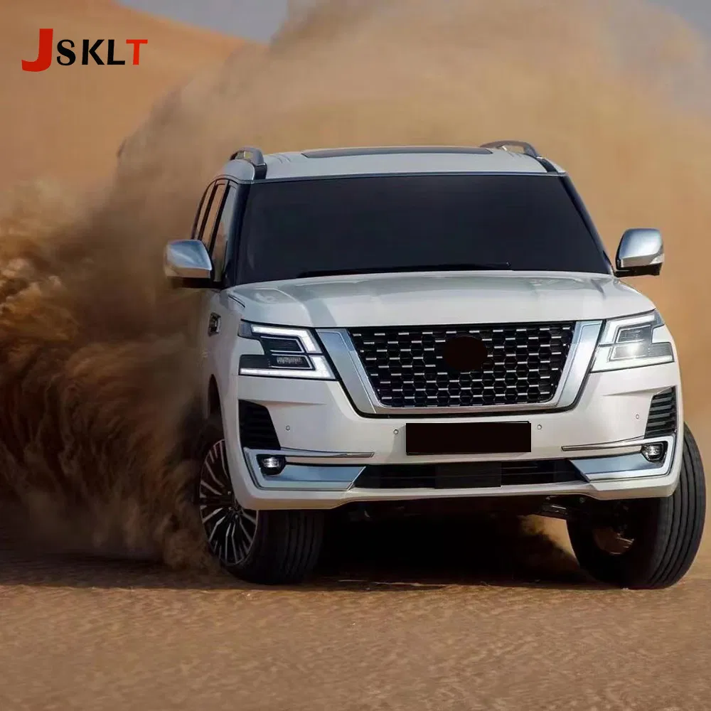 Acessórios de Carro Jsklt Incluem Grade Luz Traseira Faróis Para-choque Dianteiro Traseiro Kit de Carroceria para 2022 Nissan Patrol Y62 Modelo Nismo