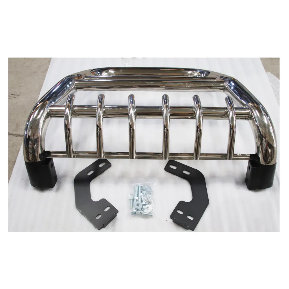 Barra de Nudge Frontal de Aço Inoxidável de Alta Qualidade 201 para Para-choque de Carro Compatível com Hilux Vigo 2002-2014