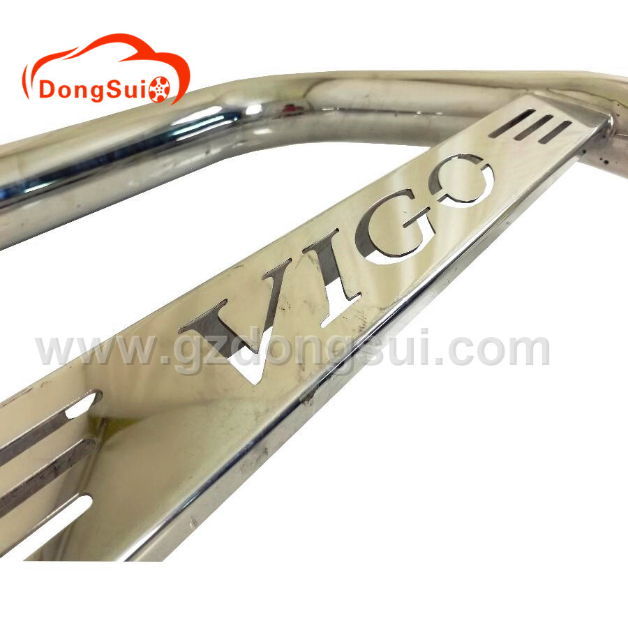 Parachoque de Aço Inoxidável para SUV, Protetor de Parachoque Frontal
