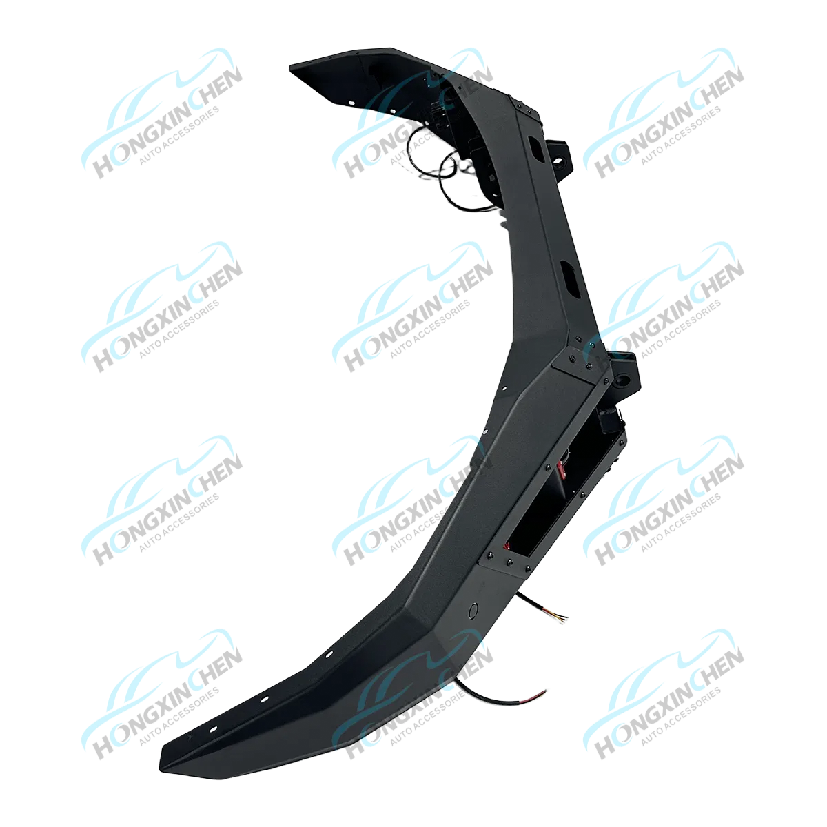 Acessórios de Veículos Off-Road Novos por Atacado 4X4 Parachoque Frontal de Aço Preto para Navara Colorado Pajero Np300 Modos