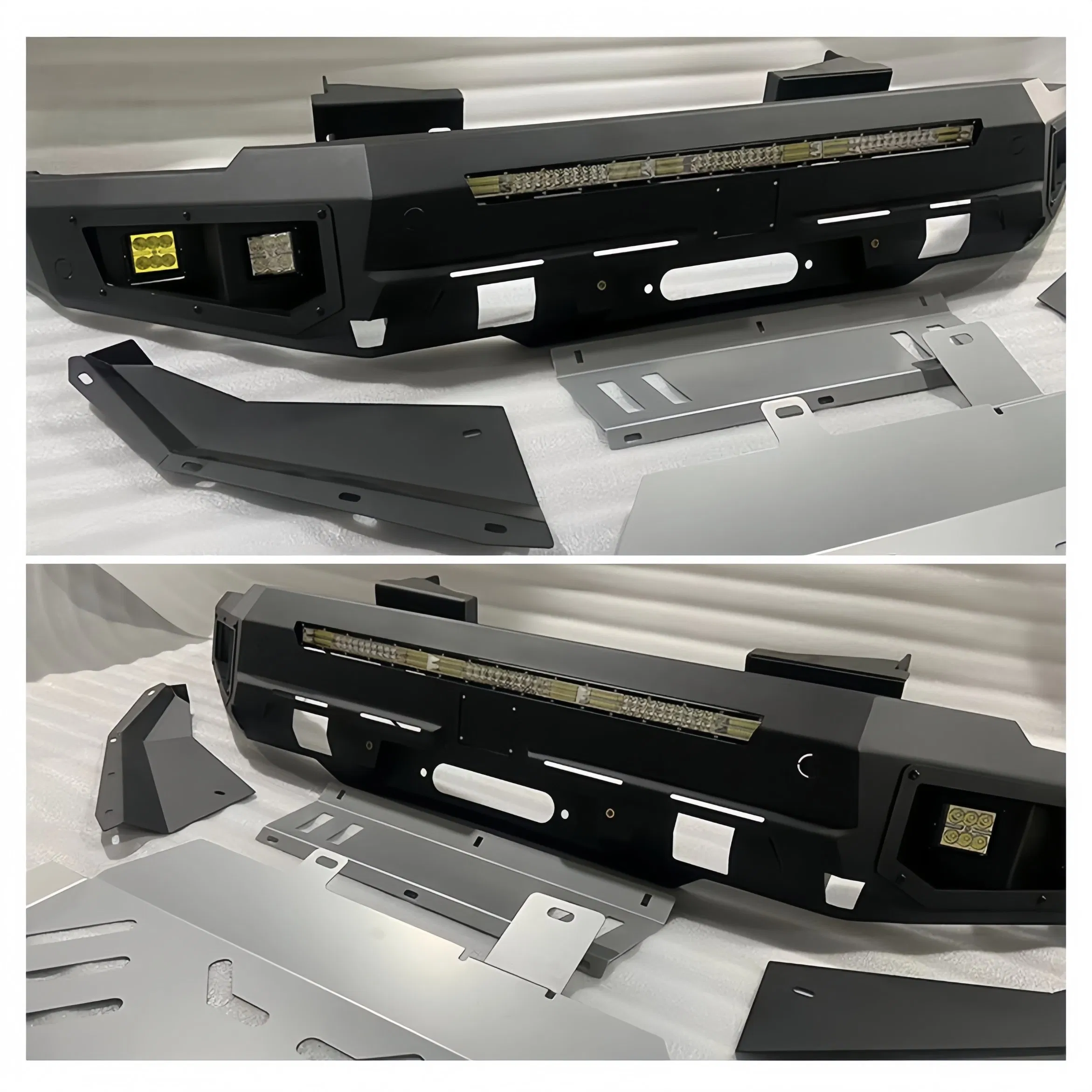 Novo 4X4 Parachoque Frontal de Aço para Toyota Hilux Land Cruiser Carros Offroad