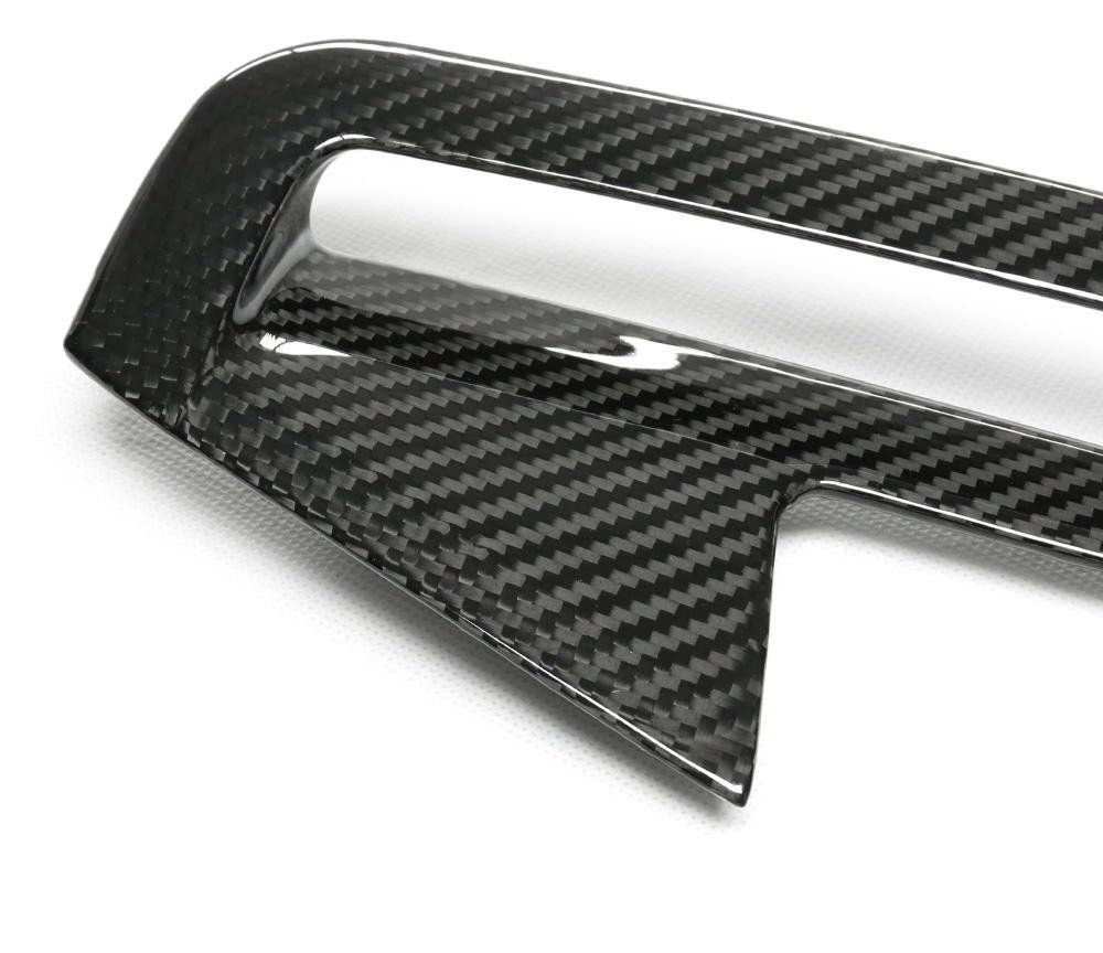 para BMW 4 Ser G22 G23 M440I Canards de Para-choque Frontal em Fibra de Carbono Seco M-Sport 4 PCS/Conjunto Acabamentos de Divisória Kit de Carro