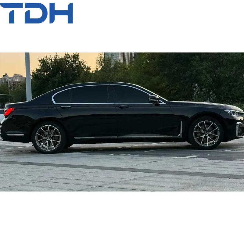 Parachoque de plástico PP para 2009-2015 BMW 7 Série F01 F02 Facelift para 2019-2022 G12 Parachoque M-Tech com capô de alumínio