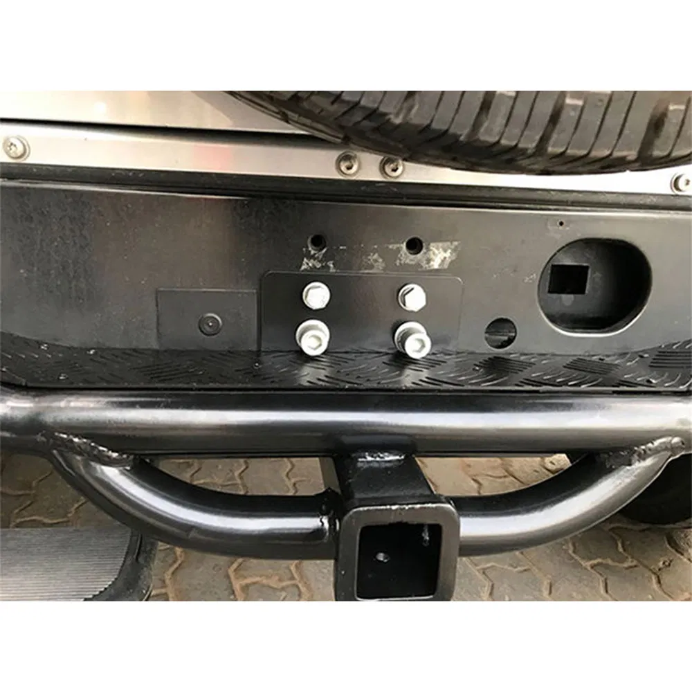Bumper traseiro de aço para Land Rover Defender, peça automotiva, carro off-road 4X4 fabricação personalizada