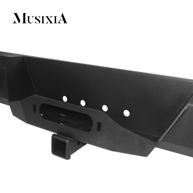 peças de veículo off-road para para-choque traseiro com suporte para guincho para Jeep Wrangler JL
