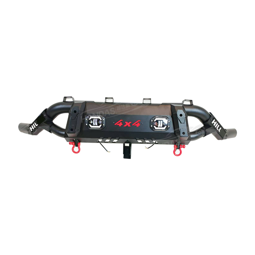 Novo Design Fábrica Venda Direta Parachoque Frontal de Aço Barra de Proteção para Caminhonetes Hilux Revo