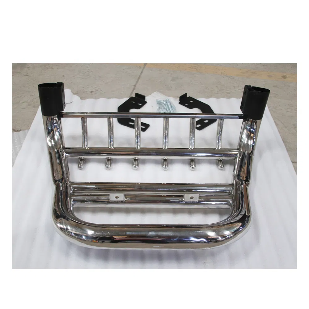 Barra de Nudge Frontal de Aço Inoxidável de Alta Qualidade 201 para Para-choque de Carro Compatível com Hilux Vigo 2002-2014