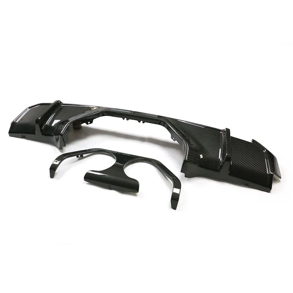 Para-choque traseiro de carro de 22-24 anos mais vendido, adequado para BMW M3/M4 G80/G82 kit de carro estilo MP em fibra de carbono seca