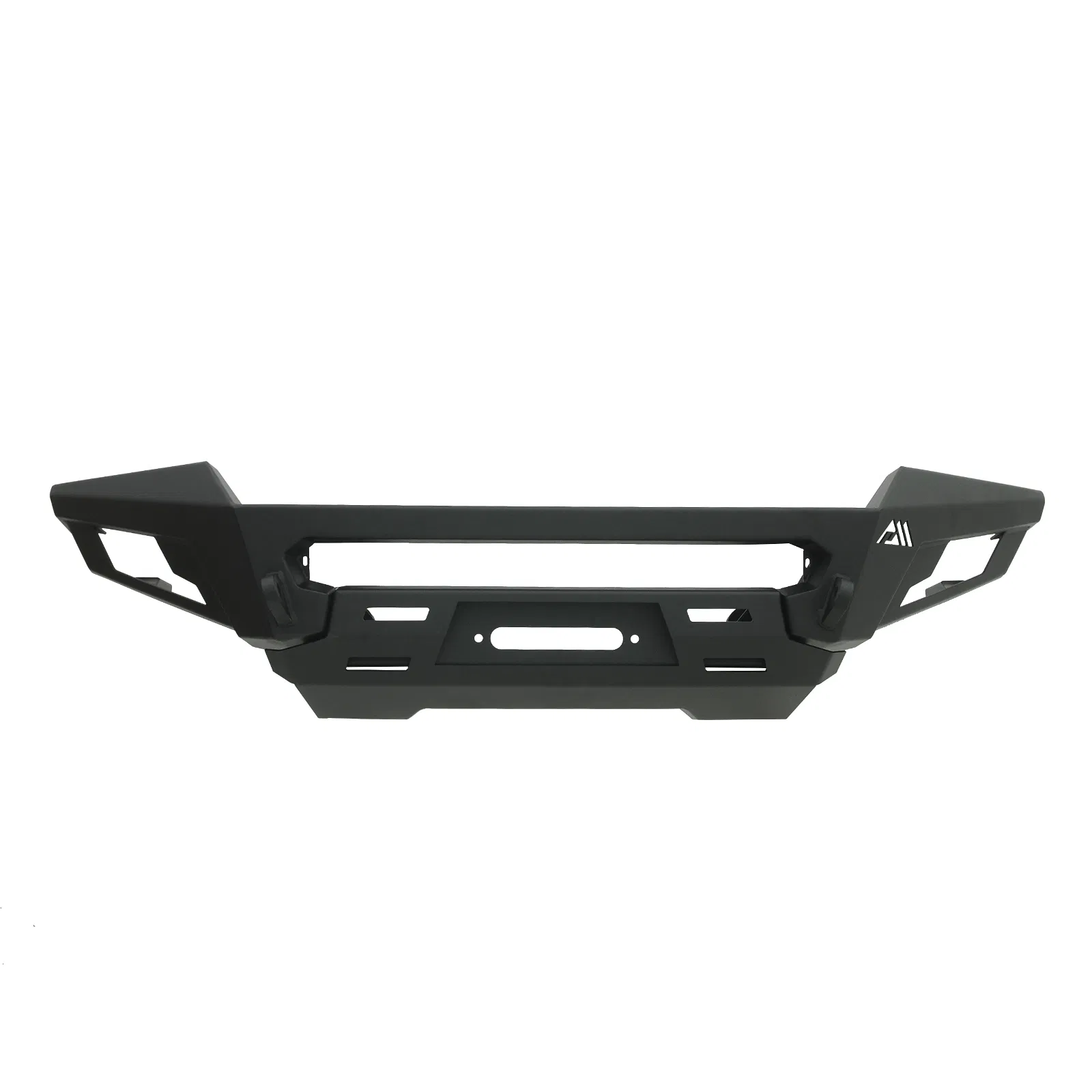 Bumper Frontal de Caminhão com Guincho de Aço LED para 16-24 Toyota Tacoma