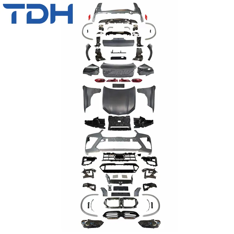 Kit Carroçaria BMW X6 E71 upgrade para X6M