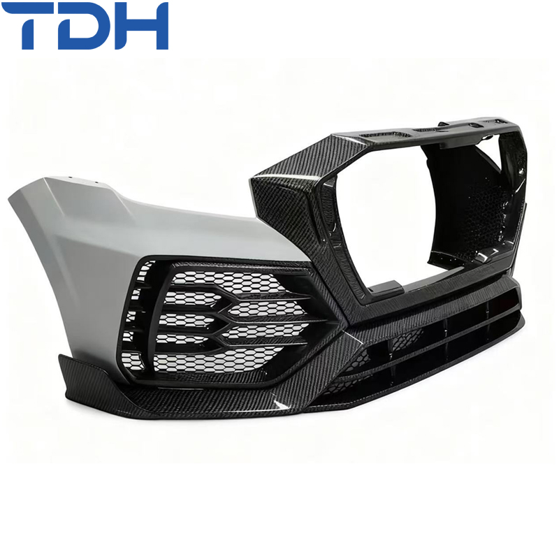 Bumper de Carro em Fibra de Carbono Seco de Alta Qualidade para Audi Rsq8 Facelift para Bumper Frontal Mansory Bumper Traseiro Kit de Carroceria Personalizado