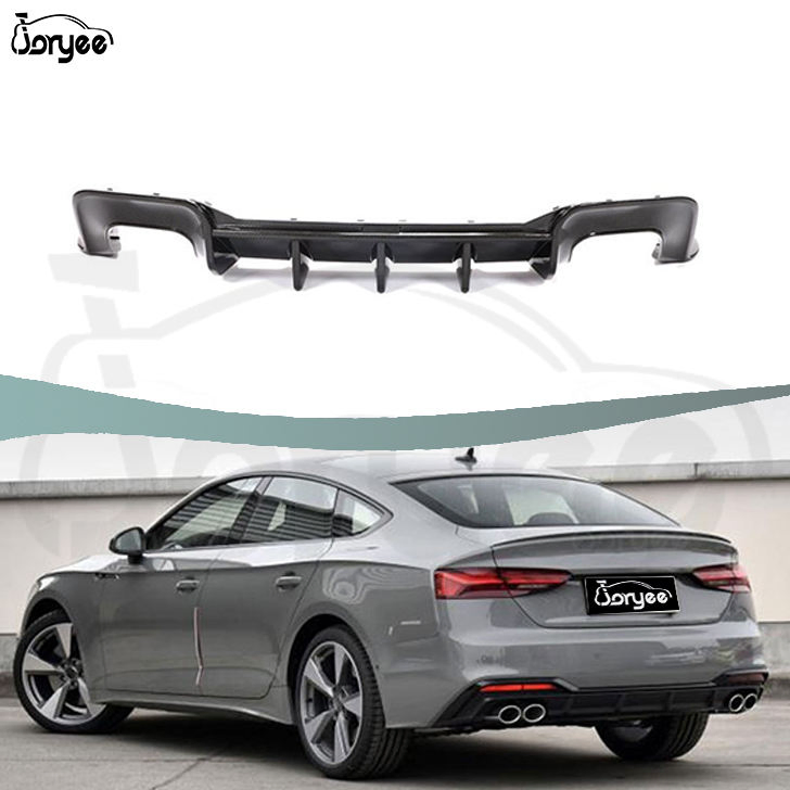 Para-choque Traseiro de Fibra de Carbono para Audi S5 A5 Sline Sport 2012-2016 Peças de Carro Acessório de Tuning