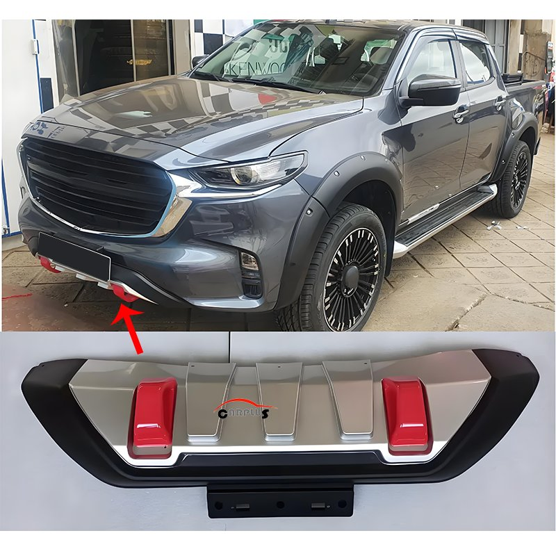 Parachoque Frontal para Bt50 2022-2024 Offroad 4X4 Peças de Carroceria de Caminhonete Acessórios Parachoque Protetor Kit de Carro Acessórios de Peças Auto