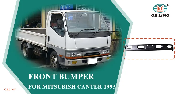 Acessórios para Carro Para-choque Frontal Estreito de Plástico para Mitsubishi Canter 1993-2002