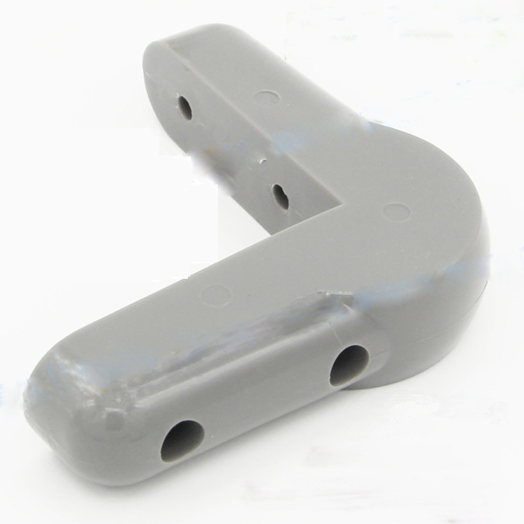 Protetor de Canto de Borracha para Carrinho Industrial de Móveis, Amortecedor de Borda em L, Protetor de Canto, Almofada de Amortecimento, Bumper de Canto para Carrinho