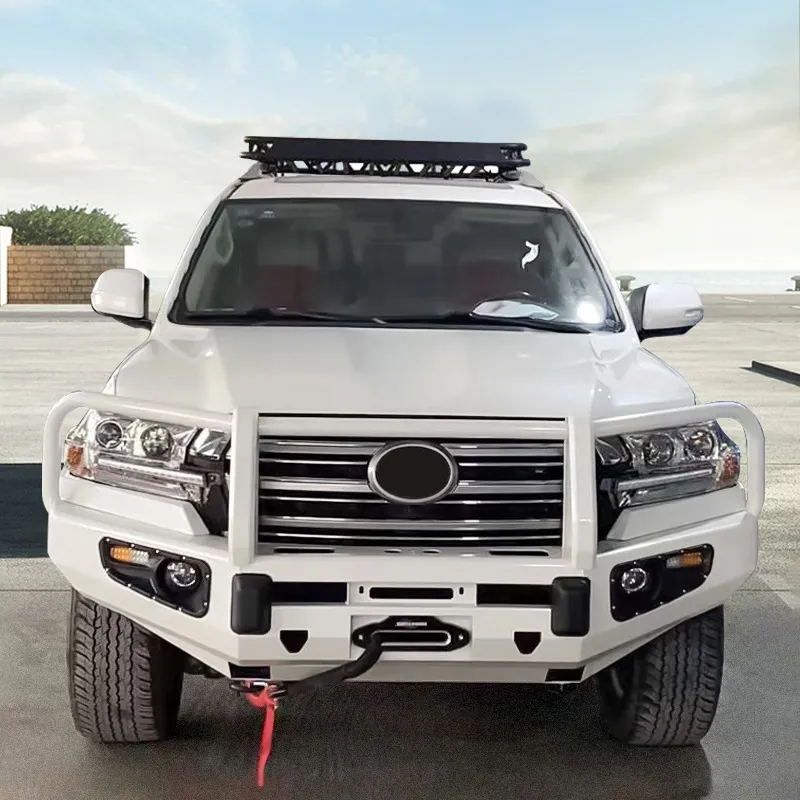 Guarda-choques frontal de aço para caminhonete Toyota Land Cruiser - Vista 3
