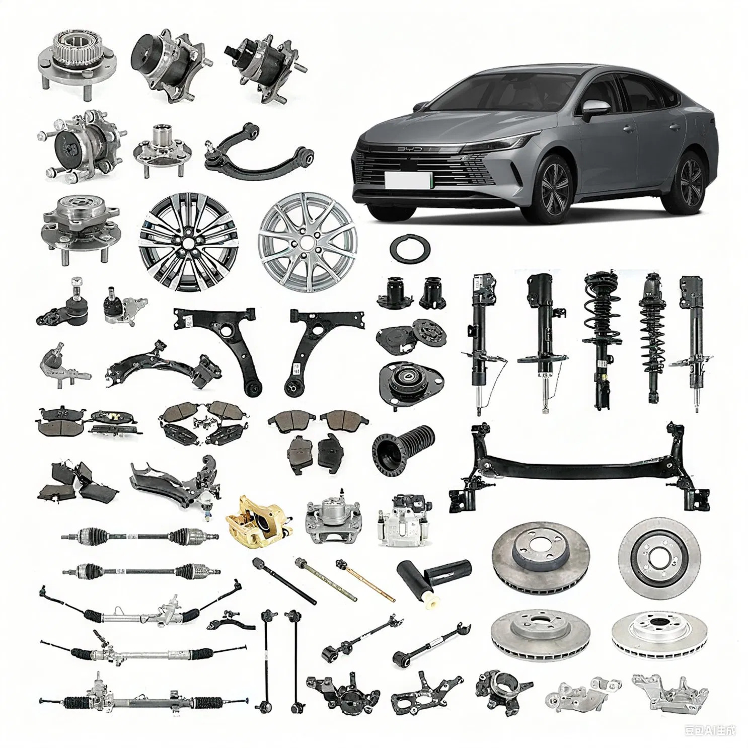 Vendendo Peças Automotivas de Alta Qualidade para Byd Parts Destroyer 05 Equipamentos Elétricos de Carro Decoração Interior e Exterior Chassi Peças de Reposição para Automóveis