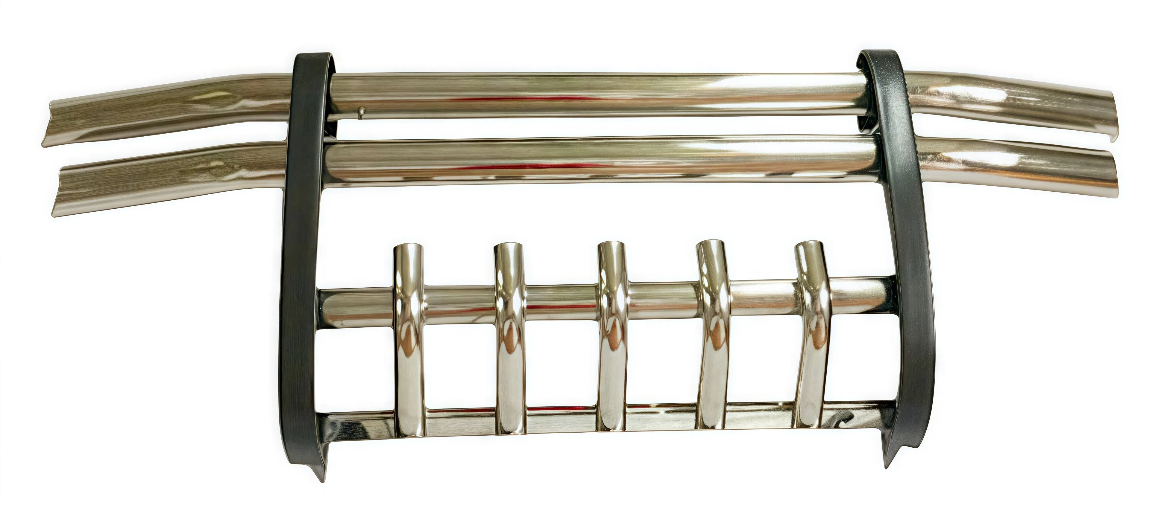 Parachoque de Aço Inoxidável GS-0956V com Protetor de Grade para Toyota Hilux VIGO 2005-2009