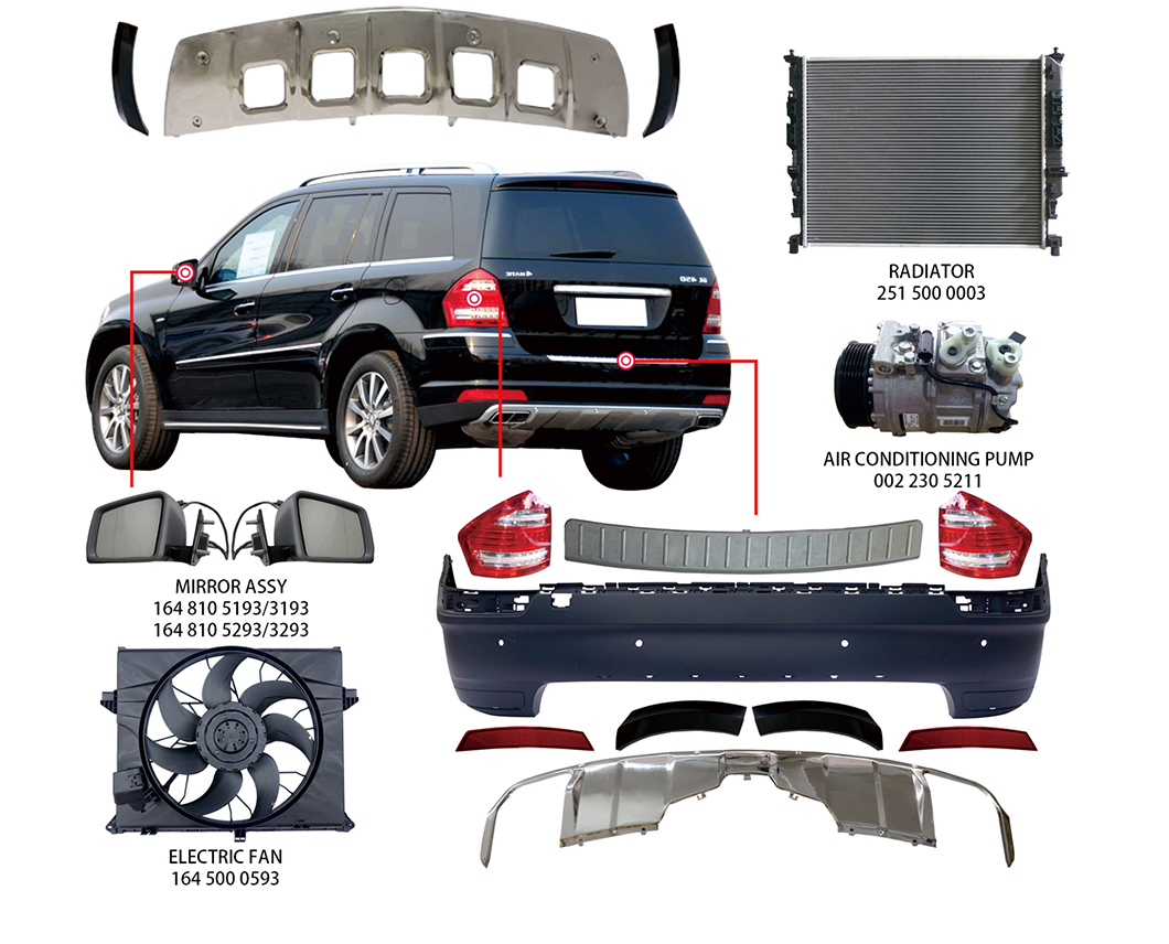 Conjunto de Para-choque Frontal de Alta Performance e Resistência à Corrosão para Modificação de Carro