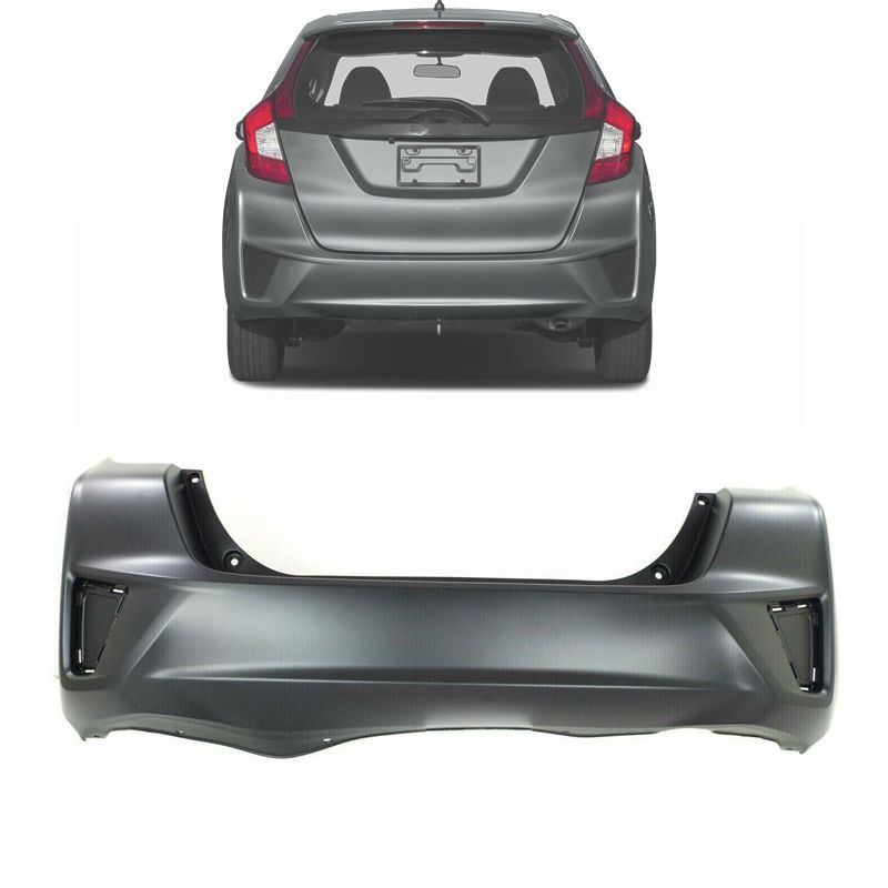 Aumentar o Para-choque Frontal Capa Inferior Preta Plástico ABS Confiável para Carro