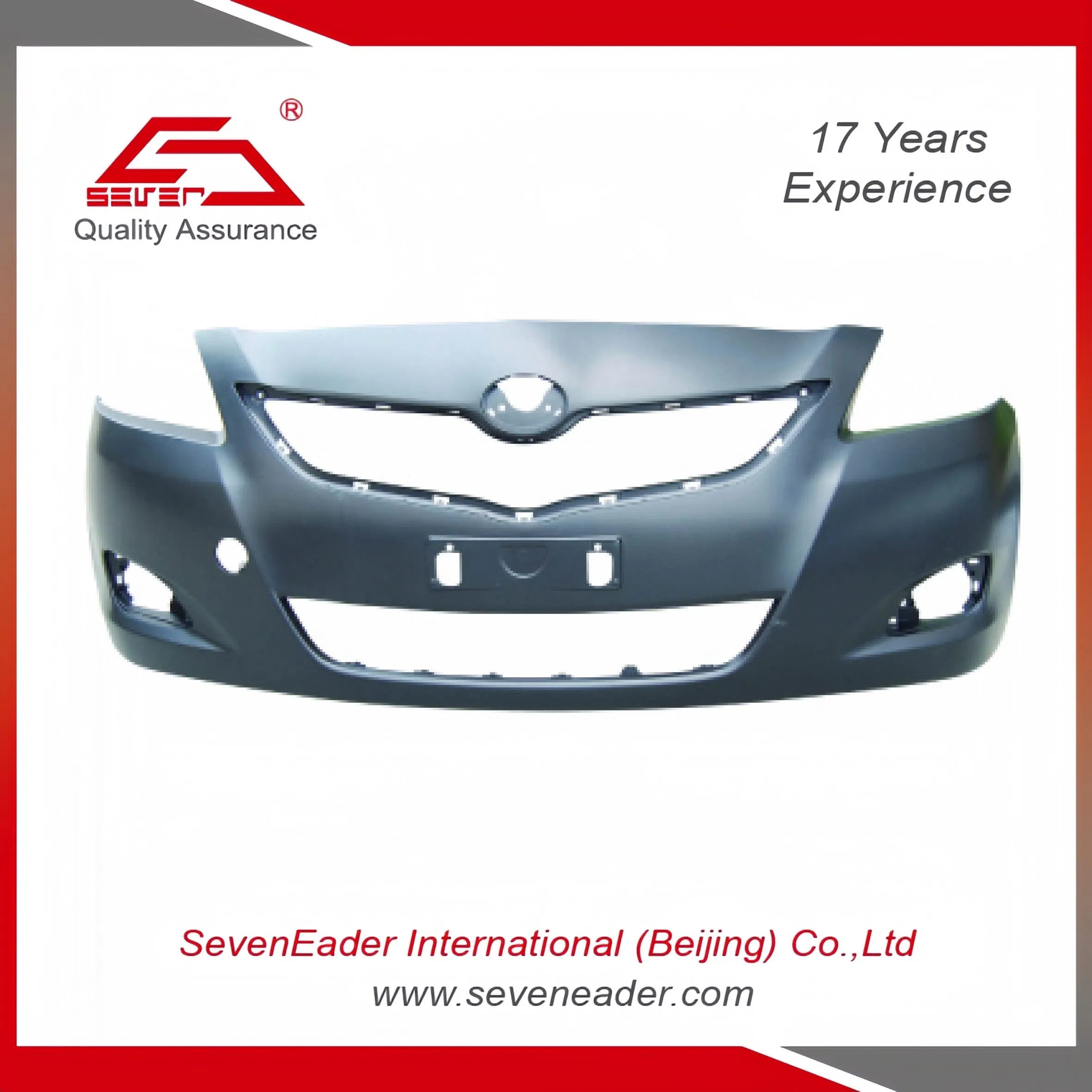Peças de Auto Atacado Acessórios de Carro Para-choque Frontal Original de Fábrica para 2008 2009 2010 2011 2012 2013 Toyota Vios Yaris