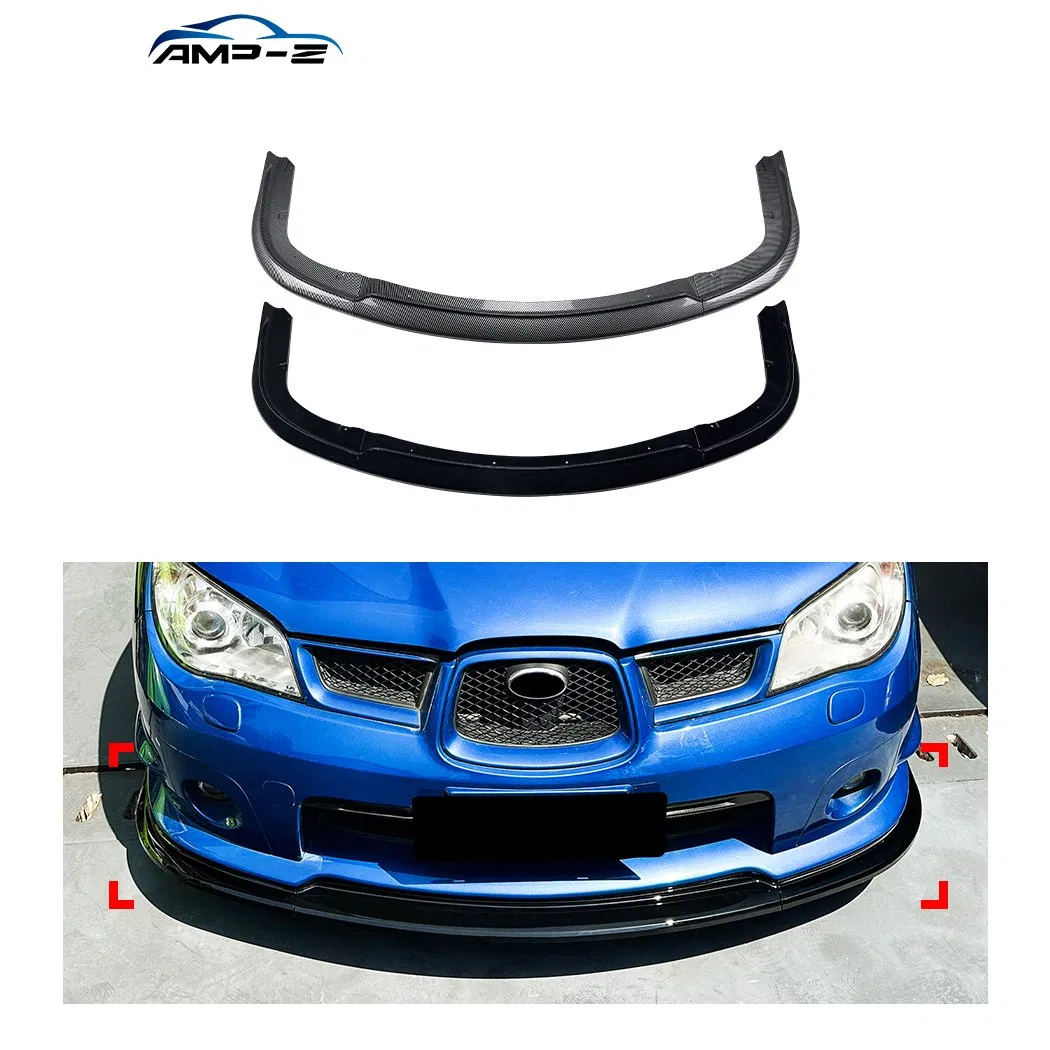 Lábio do Para-choque Frontal para Subaru Impreza Wrx Sti 2006-2007 Kit de Carro para Carroceria