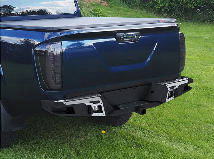 Bumper Traseiro de Aço para Caminhonete Off-Road Nissan Navara 2021 2022