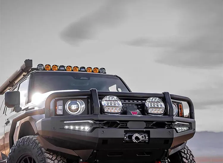 Barra de Proteção Frontal de Aço para Caminhão Off-Road Universal 4X4