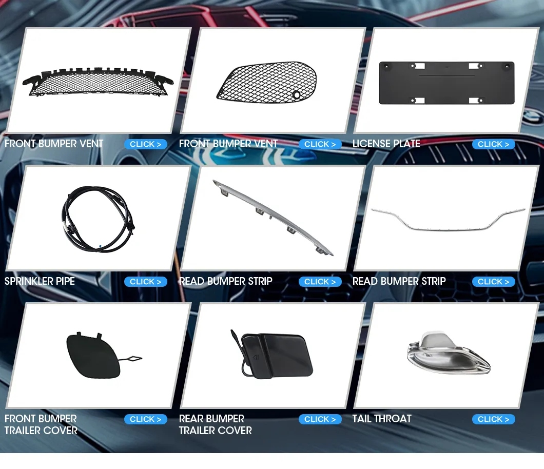 Acessórios para Carros Parachoque Duro de Aço Parachoque Frontal Peças de Auto para Kits de Carroceria da Mercedes Benz