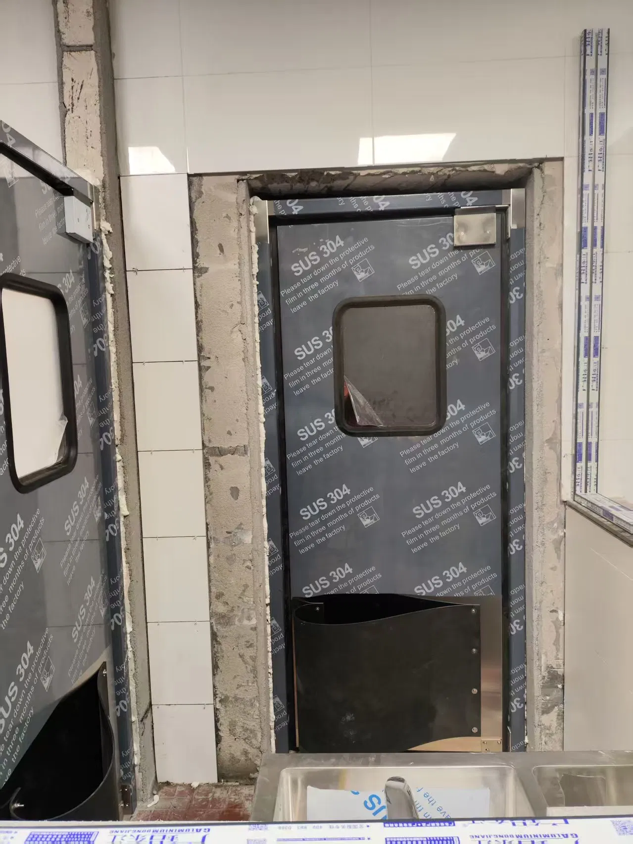 Proteção de Bumper Durável para Tráfego de Corredor Hospitalar
