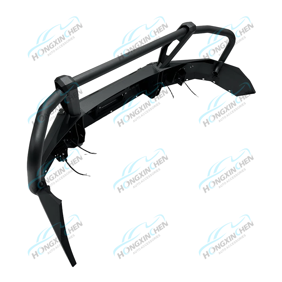 Fabricação Personalizada 4X4 Acessórios Offroad para Toyota Fortuner Np300 Parachoque Frontal Bull Bar Compatível F150 Carro Exterior Bronco Auto