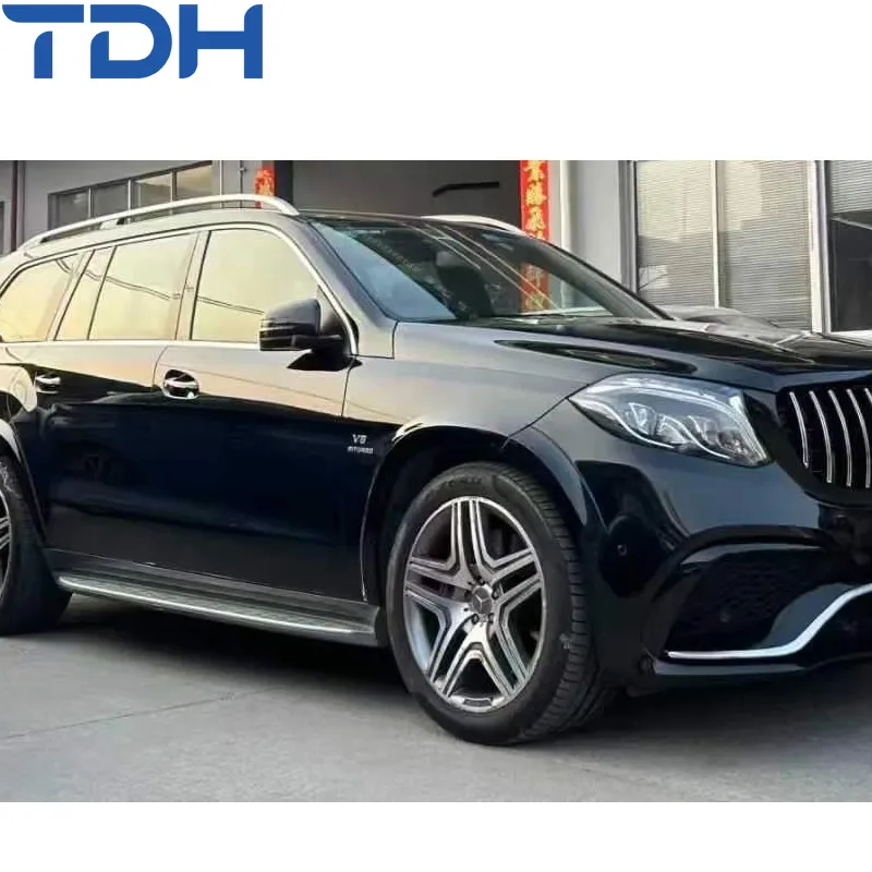Factory Price Car Bumper for 2013-2015 Mercedes X166 Facelift to 2016-2019 GLS63 Amg Bumper with Aluminum Hood