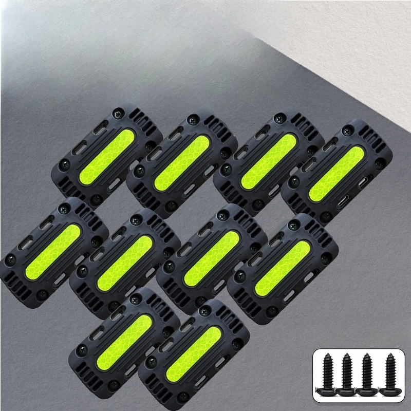Novo Material Revestimento Reflexivo Protetor de Para-choques de Veículos Elétricos Bloco de Protetor de Motocicleta