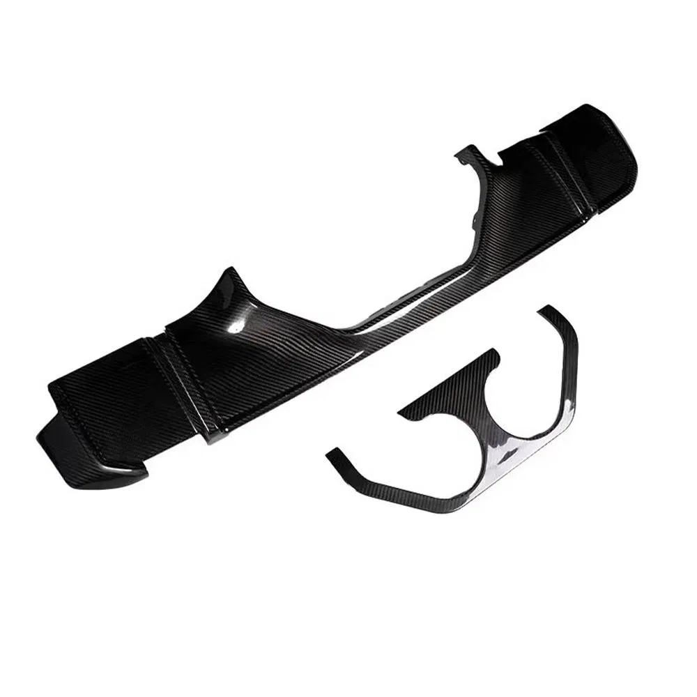 Para-choque traseiro de carro de 22-24 anos mais vendido, adequado para BMW M3/M4 G80/G82 kit de carro estilo MP em fibra de carbono seca