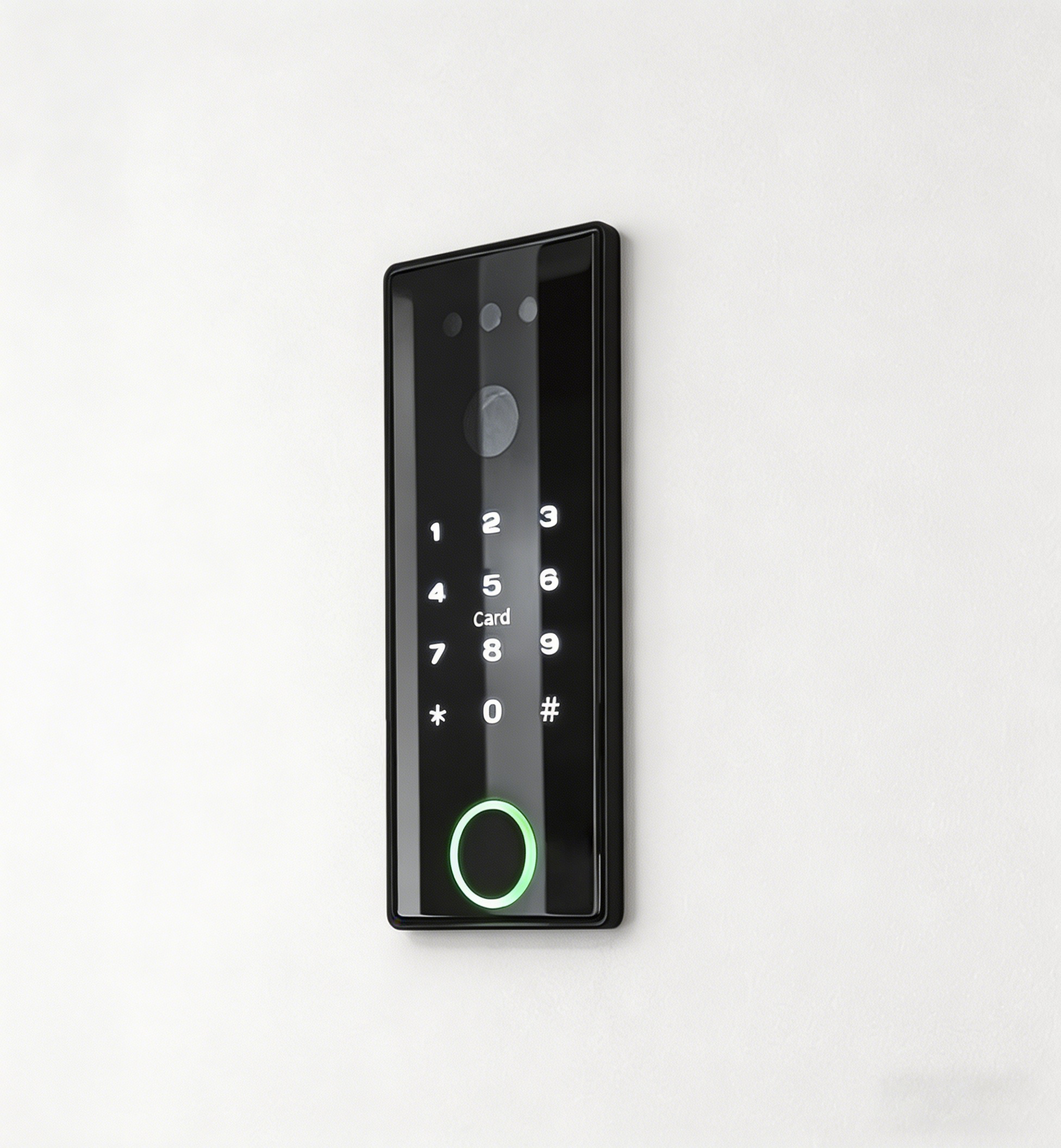 Modern Aluminium Pivot Entrance Door for Luxury Villa Front Entry Doors with Smart Lock