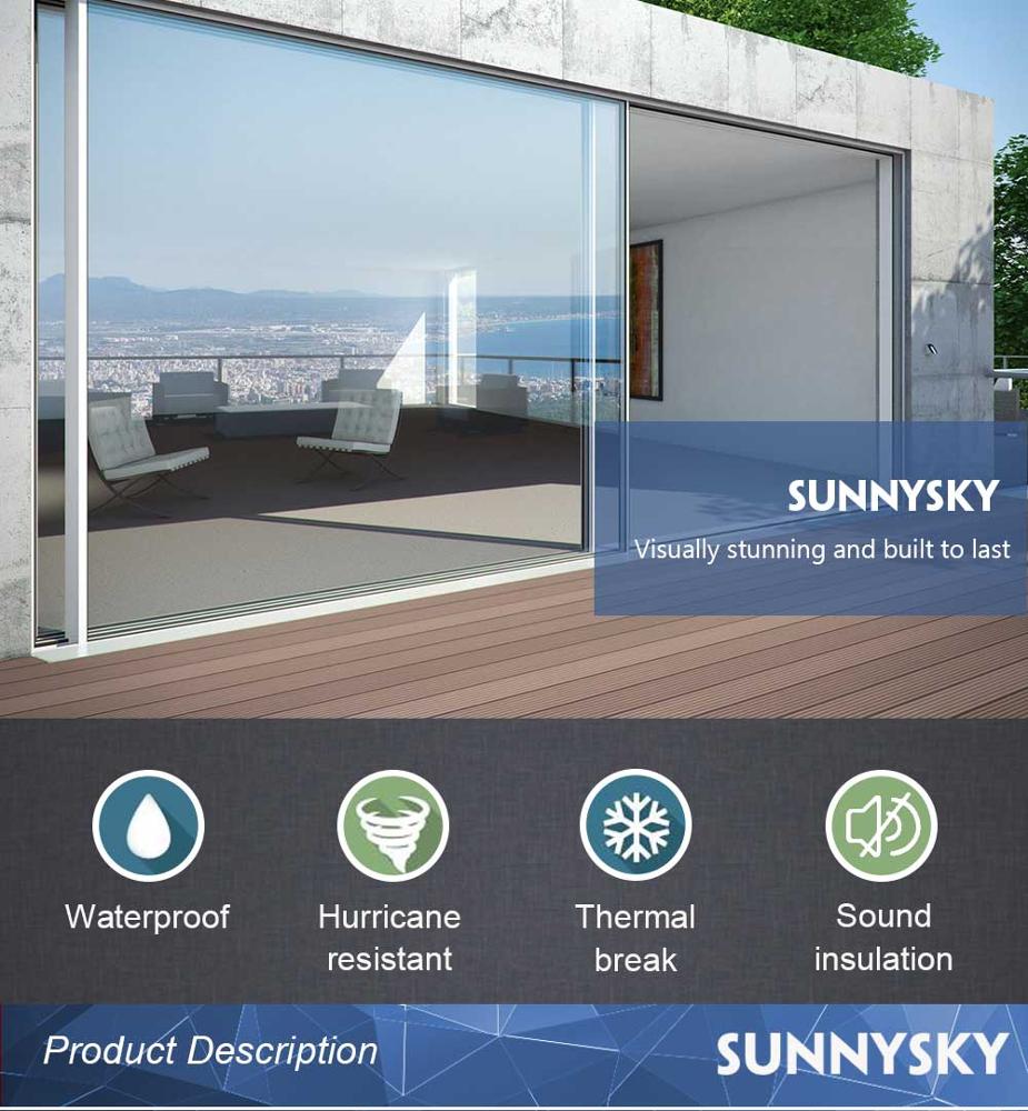 Modern Large Front Main Entrance Single Exterior Entry Aluminium Pivot Front Doors