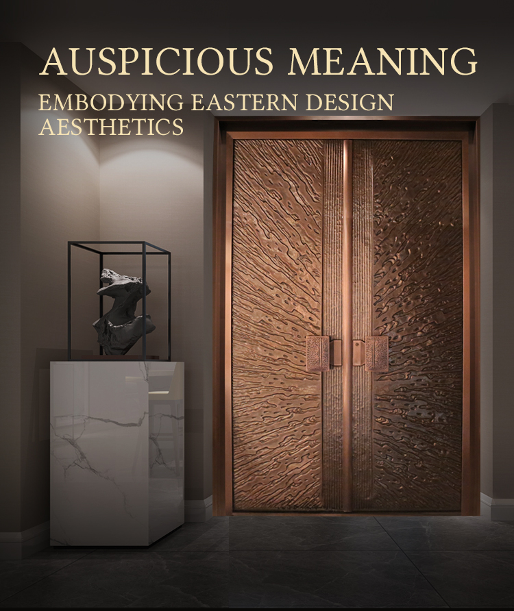 Luxury Copper Door Detail 4
