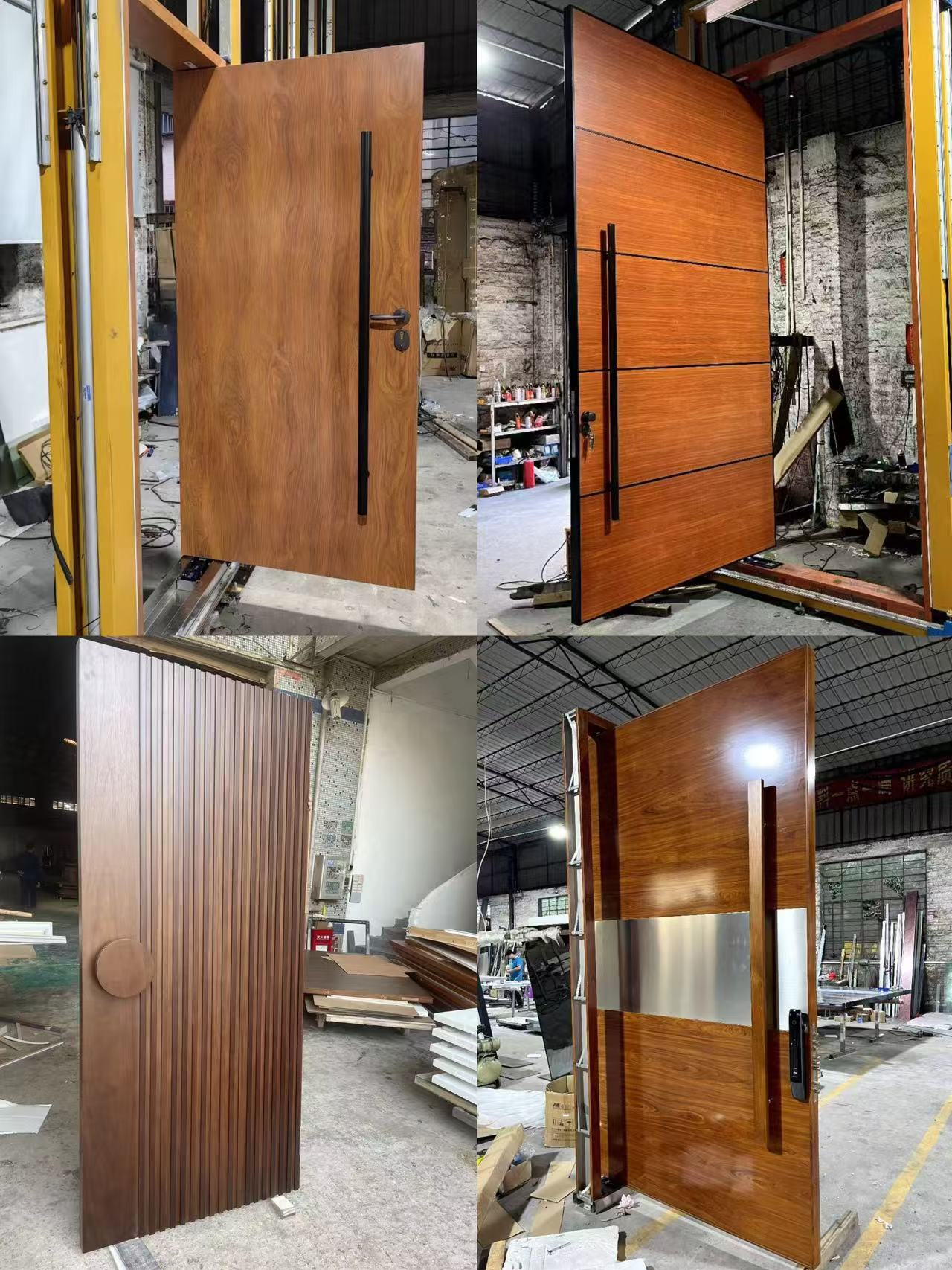 Metal Exterior Security Door detail 8