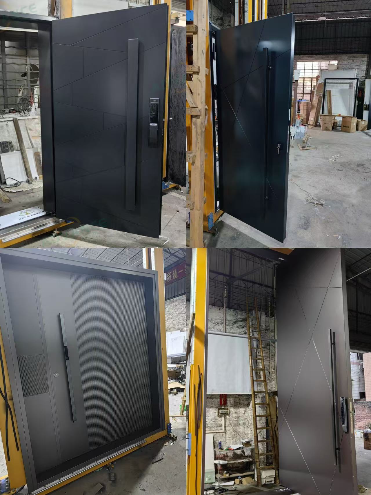 Metal Exterior Security Door detail 7