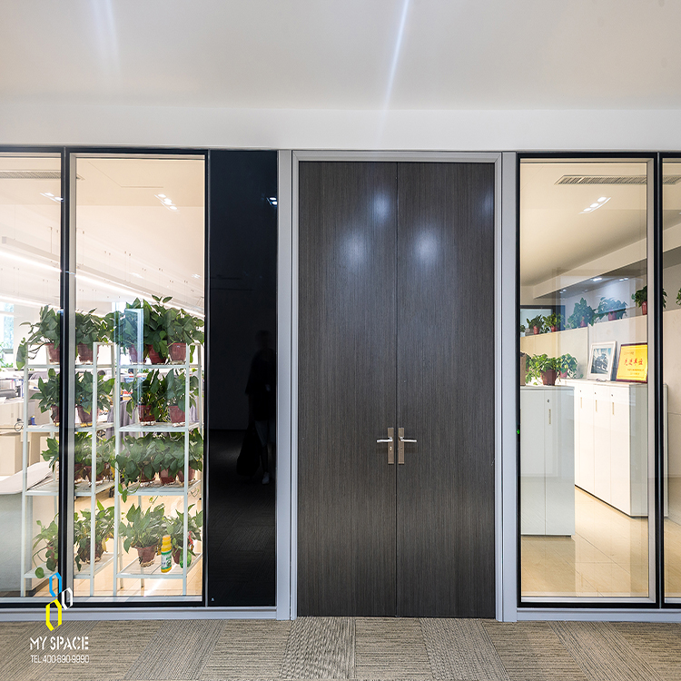 Double Doors Wall Partition