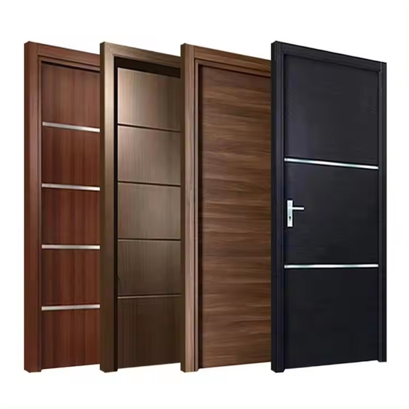 Composite Painting/Free Painting MDF/HDF/HPL/Plywood/Solid Wood/WPC/PVC Interior Timber Wood Wooden Door for Hotel, Apartment, School, Hospital, Villa, Office