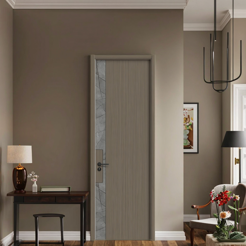 WPC door bedroom application scenario