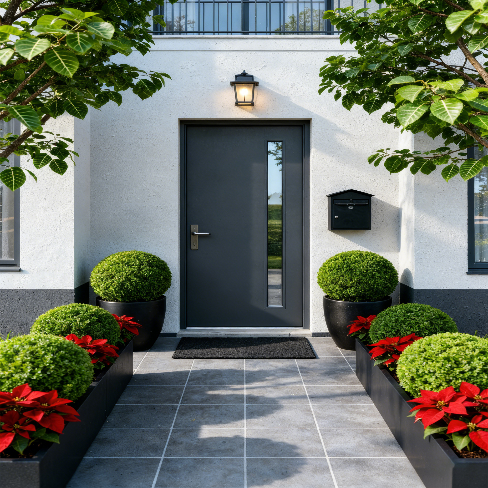 China Top Factory Modern American Design Entrance Exterior Bulletproof Security Metal Stainless Steel Front Pivot Door for Homes