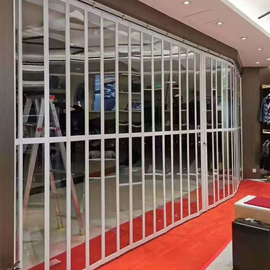 Modern Anti-Theft Plastic Front Entry Armored Door with Finished Surface for Commercial Workshop &amp; Supermarket