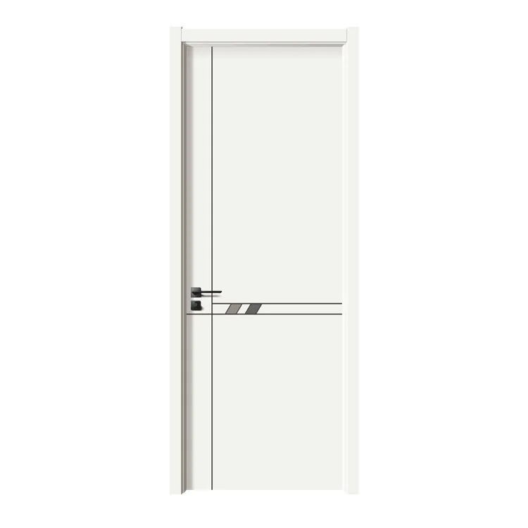 Waterproof Flame Retardant Interior WPC Bathroom Door Option 3